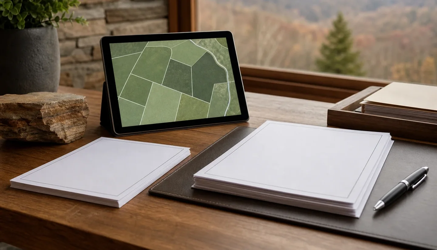 Digital contract review for a Florida land sale