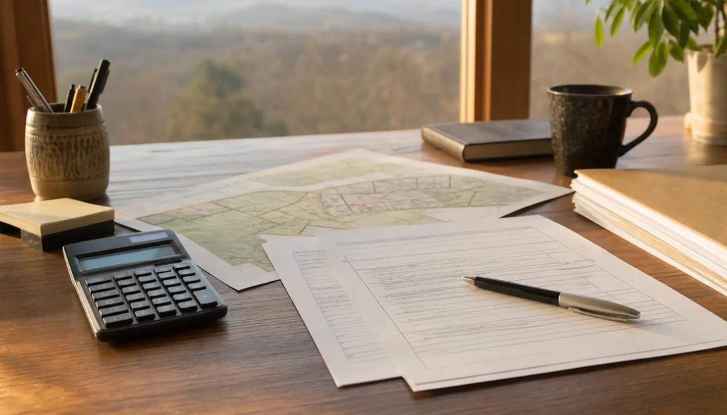 Florida land sale tax worksheet and notes
